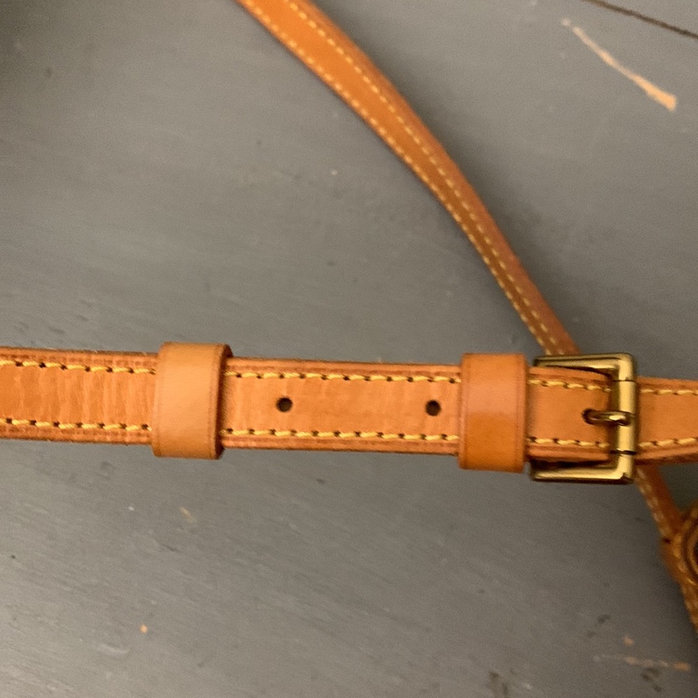 Louis Vuitton Monogram Crossbody Bag in Brown and Tan - Picture 13 of 15
